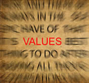 Focusing on your values